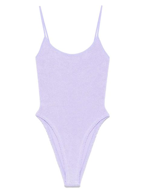 Hunza G ruched swimsuit - Purple - zdjęcie produktu nr 1