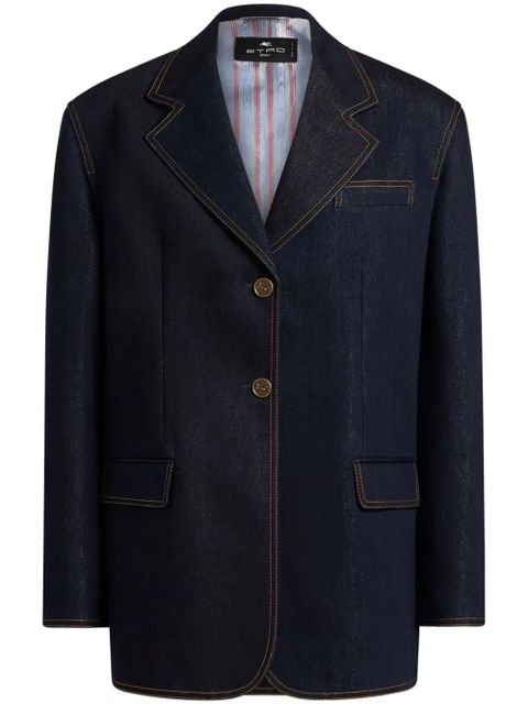 ETRO denim blazer - Blue - zdjęcie produktu nr 1