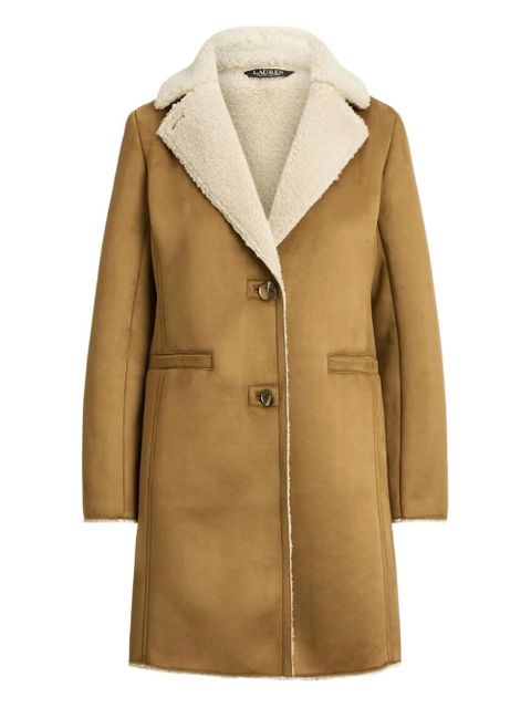 Lauren Ralph Lauren faux-fur collar coat - Brown - zdjęcie produktu nr 1