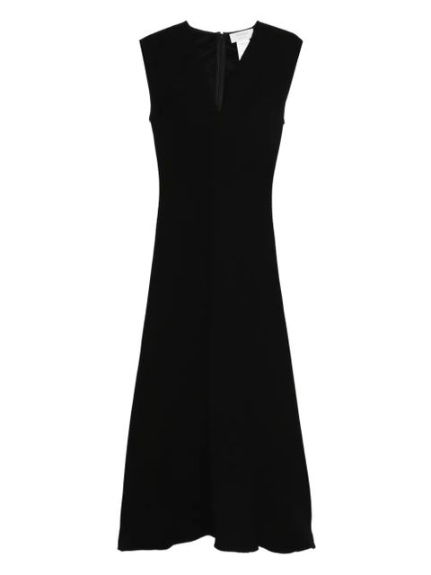 Sportmax SPXPECORA V-neck maxi dress - Black - zdjęcie produktu nr 1