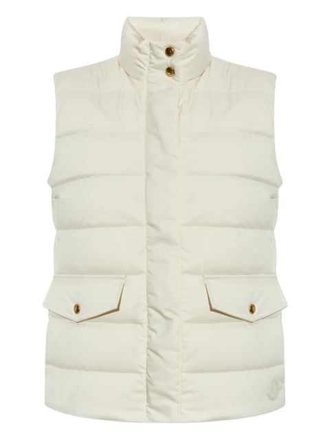 Moncler Besset quilted flap-pocket gilet - Neutrals - zdjęcie produktu nr 1