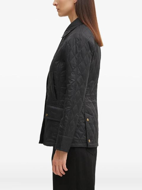 Barbour Beadnell quilted button jacket - Black - zdjęcie produktu nr 2