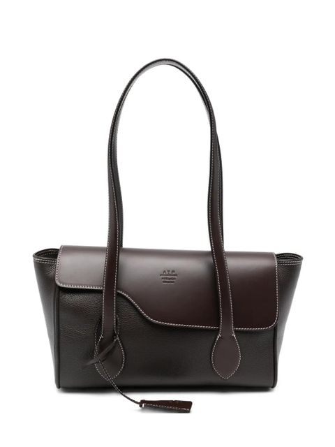 ATP Atelier Eira topstitch tote bag - Brown - zdjęcie produktu nr 1