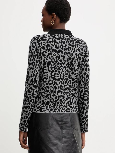 Morgan kardigan damski kolor szary MBOLEO - zdjęcie produktu nr 2