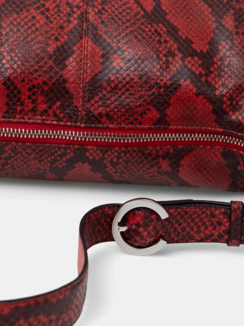 MAX&Co. torebka skórzana kolor czerwony 2516511016200