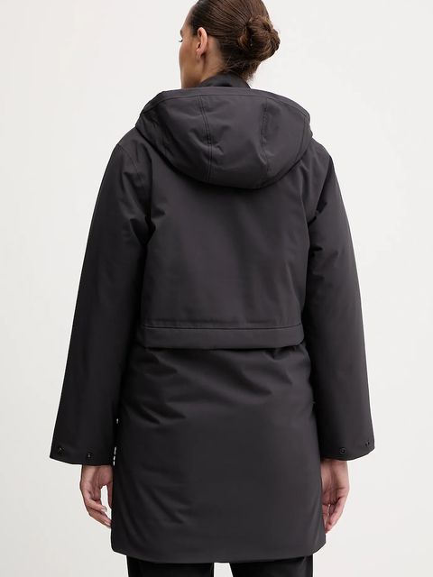 Jack Wolfskin kurtka WINTERTIDE kolor czarny zimowa A65070