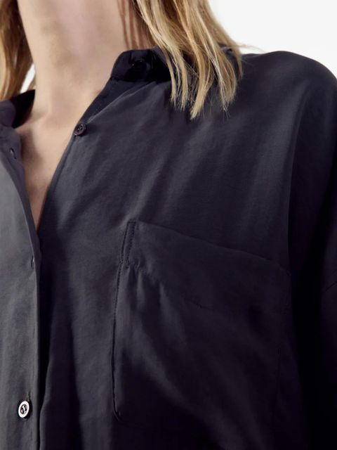 American Vintage Ysoli oversized shirt - Grey