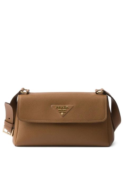 Prada small leather shoulder bag - Brown - zdjęcie produktu nr 1