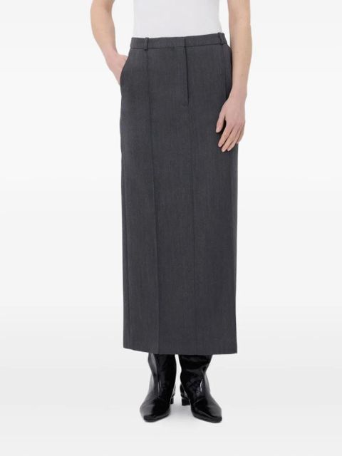 LouLou de Saison pleats midi skirt - Grey - zdjęcie produktu nr 1