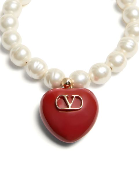 Valentino Garavani Coeur Royal bracelet - Neutrals