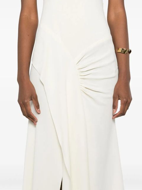 Victoria Beckham asymmetric maxi dress - Neutrals - zdjęcie produktu nr 2