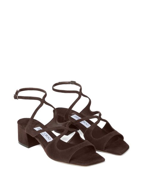 Jimmy Choo 45mm Azilia sandals - Brown