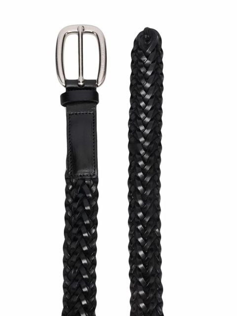 Golden Goose interwoven leather buckle belt - Black - zdjęcie produktu nr 2