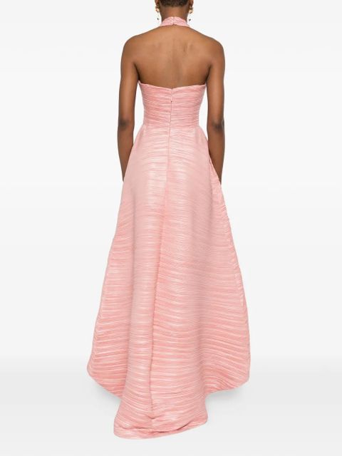 Cult Gaia cutout halterneck dress - Pink