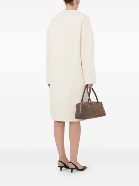 LouLou de Saison KERRY collarless coat - Neutrals