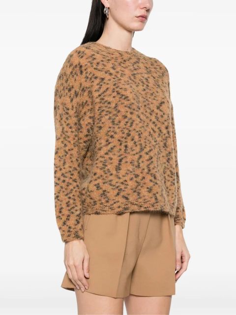 Ba&Sh Leopold sweater - Brown