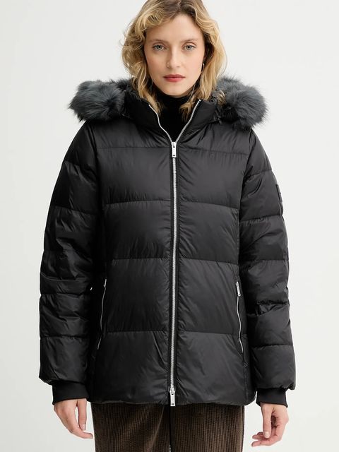 Calvin Klein kurtka puchowa kolor czarny zimowa LV044D544G - zdjęcie produktu nr 1