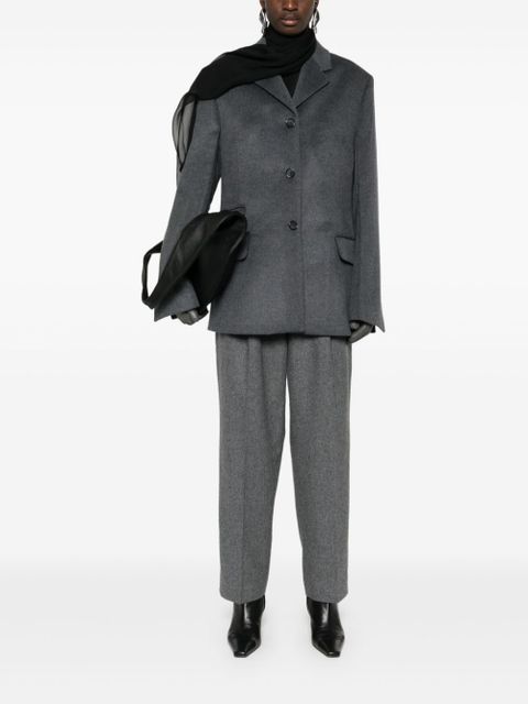 TOTEME Straight single-breasted blazer - Grey - zdjęcie produktu nr 2