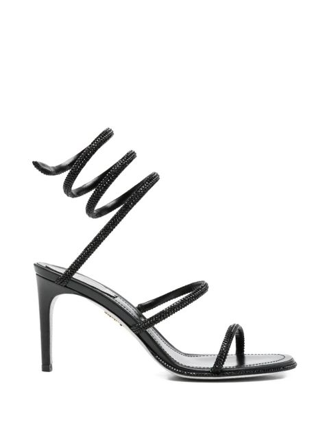 René Caovilla Cleo embellished sandals - Black - zdjęcie produktu nr 1
