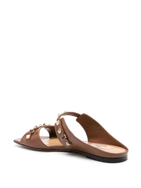 Valentino Garavani Rockstud sandals - Brown