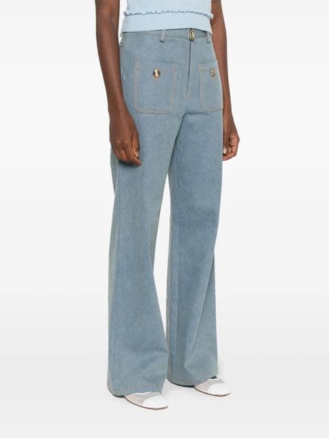 SANDRO straight-leg jeans - Blue