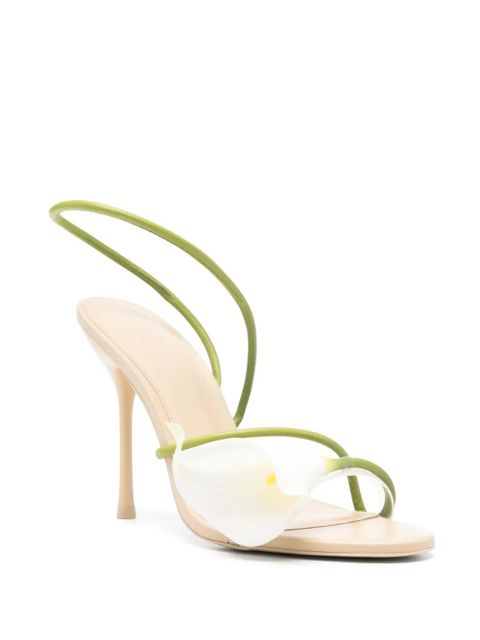 Cult Gaia 120mm Cassidy stiletto sandals - Green - zdjęcie produktu nr 2