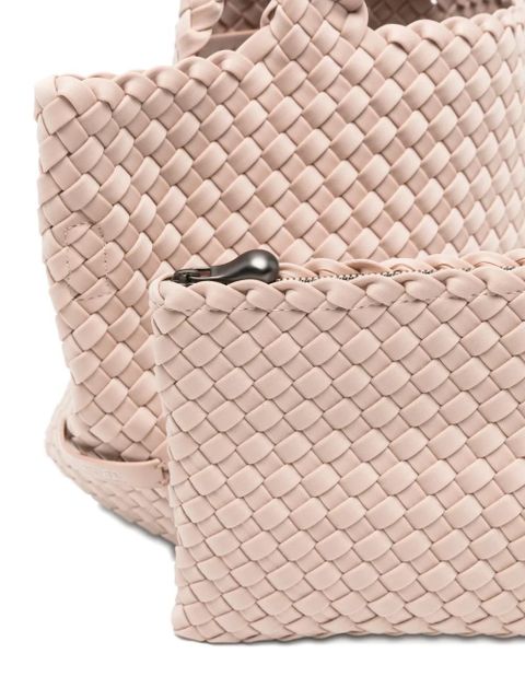 NAGHEDI woven tote bag - Pink