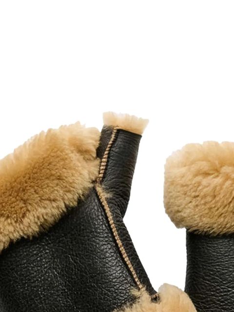 OUR LEGACY shearling gloves - Brown - zdjęcie produktu nr 2