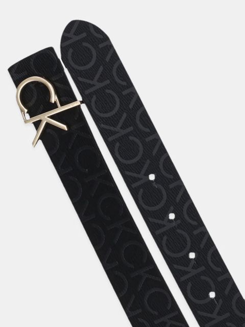 Calvin Klein pasek damski kolor czarny LV04F7038G