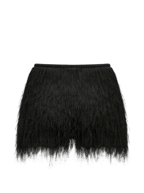 3.1 Phillip Lim fringed mini skirt - Black - zdjęcie produktu nr 2