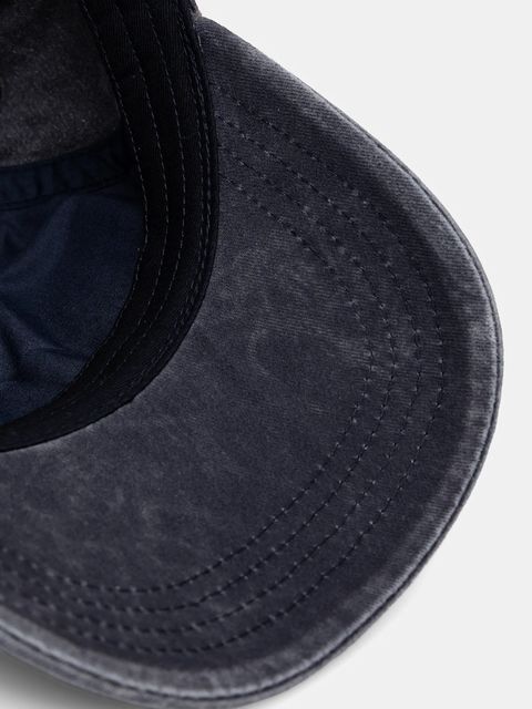 Weekend Max Mara czapka z daszkiem bawełniana BRUNO kolor granatowy 2525576024600