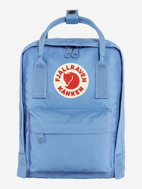 Fjallraven plecak Kanken Mini kolor niebieski mały z aplikacją F23561.537-537
