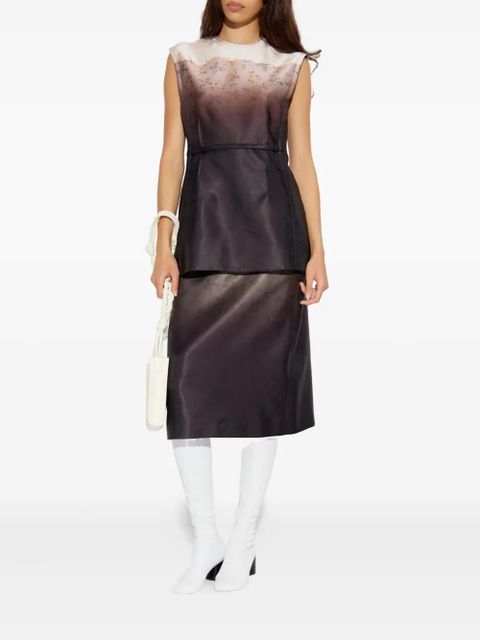 Jil Sander silk blouse - Brown