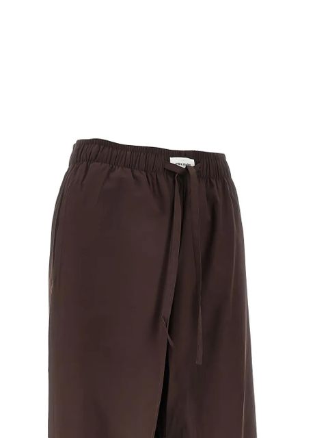 ENTIRE STUDIOS drawstring palazzo trousers - Brown - zdjęcie produktu nr 2