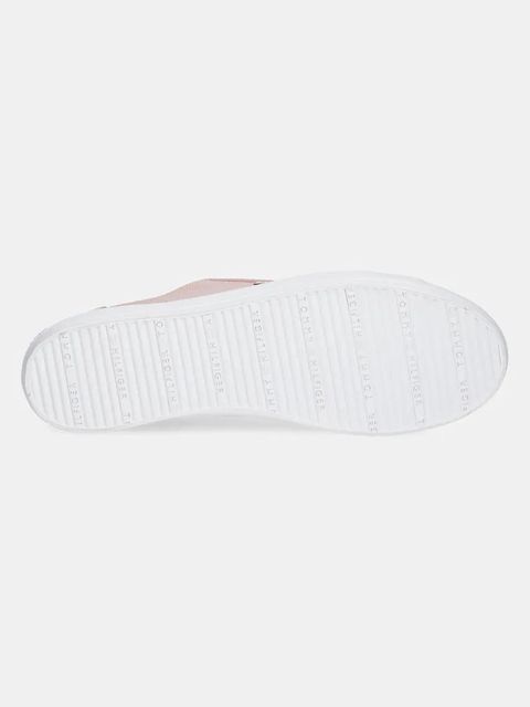 Tommy Hilfiger tenisówki VULC CANVAS LACE UP SNEAKER kolor różowy FW0FW08647