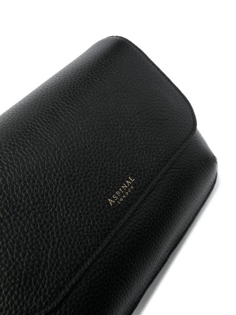 Aspinal Of London Ella leather crossbody bag - Black