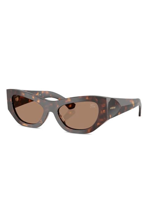 Burberry Eyewear tortoiseshell geometric sunglasses - Brown