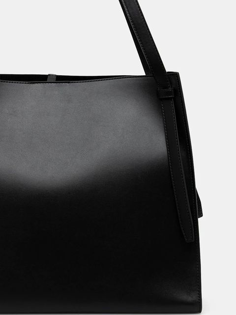 Coperni torebka skórzana Belt Tote kolor czarny COPBA77F6012B