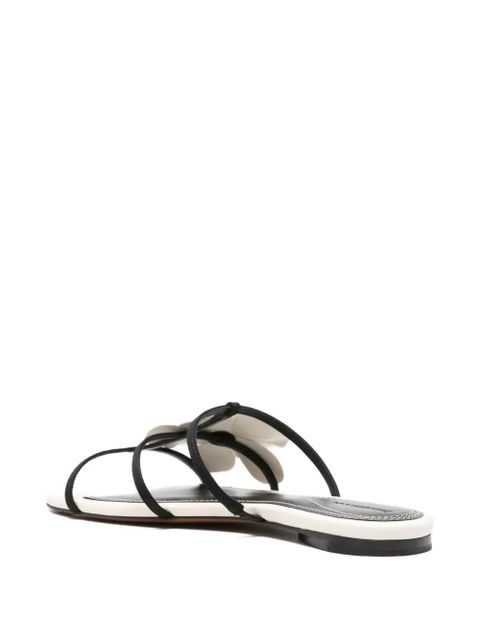ZIMMERMANN floral-detail sandals - White
