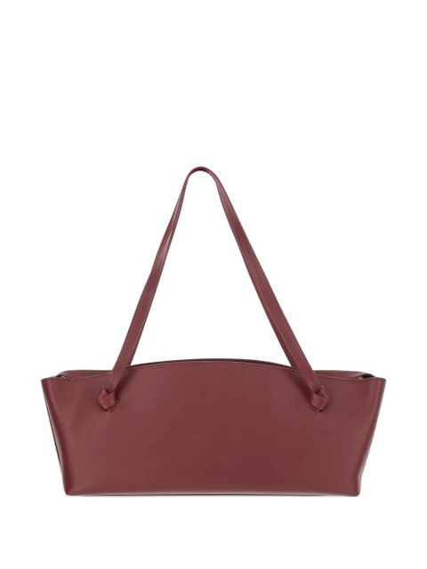 Jil Sander knotted top-zip bag - Brown - zdjęcie produktu nr 2