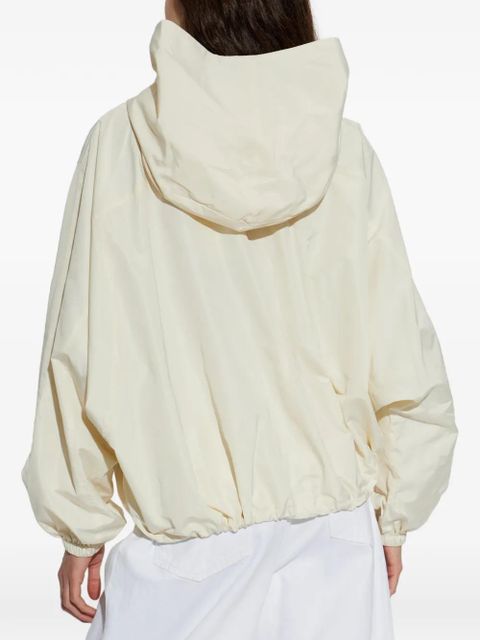 Róhe drawstring hooded jacket - Neutrals