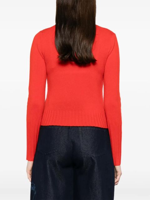 Guest In Residence crew-neck knit sweater - Red