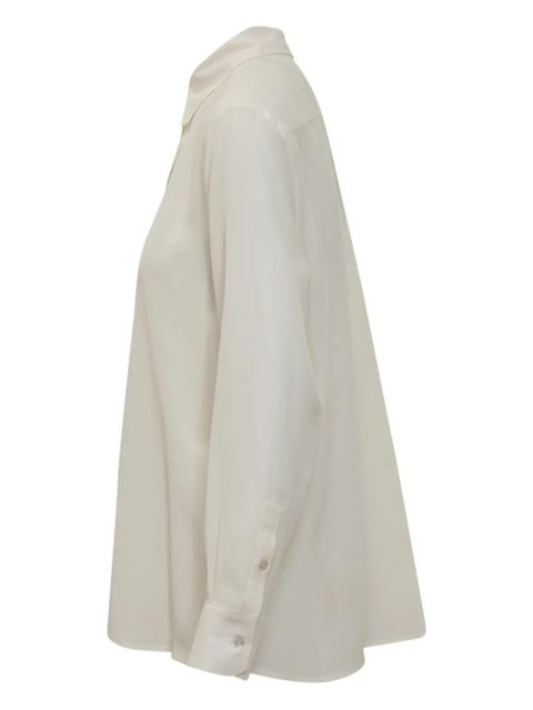 Max Mara silk shirt - White
