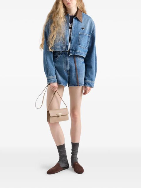 Prada flap-top mini bag - Brown