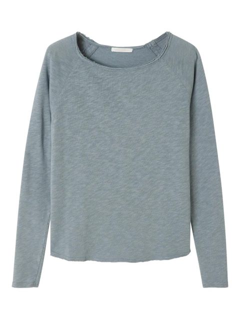 American Vintage long-sleeved boat-neck T-shirt - Blue - zdjęcie produktu nr 1