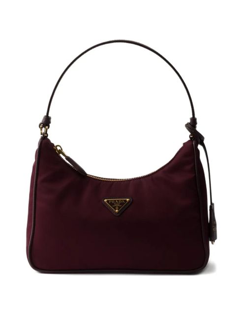 Prada mini Re-Edition 2005 zip tote bag - Red - zdjęcie produktu nr 1