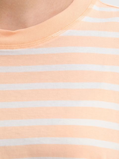 Marc O'Polo longsleeve bawełniany kolor pomarańczowy cold shoulder 5000007507