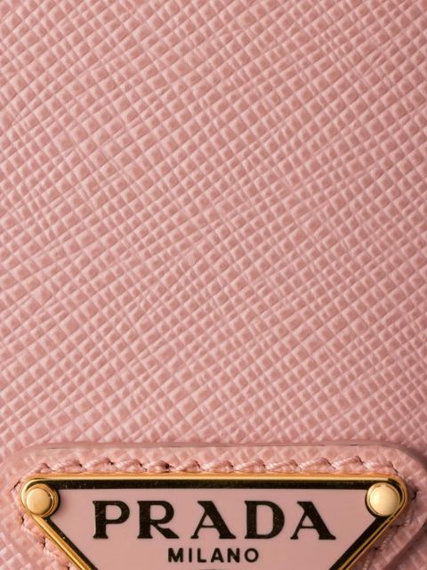 Prada leather iPhone 17 Pro case - Pink