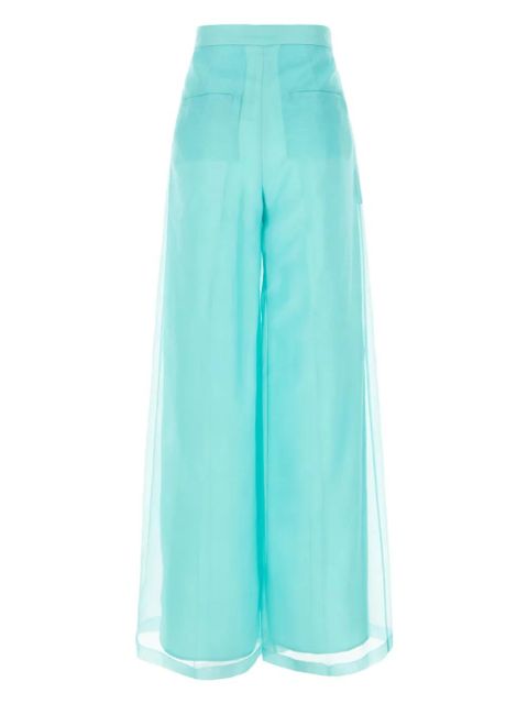 Max Mara wide-leg trousers - Blue - zdjęcie produktu nr 2