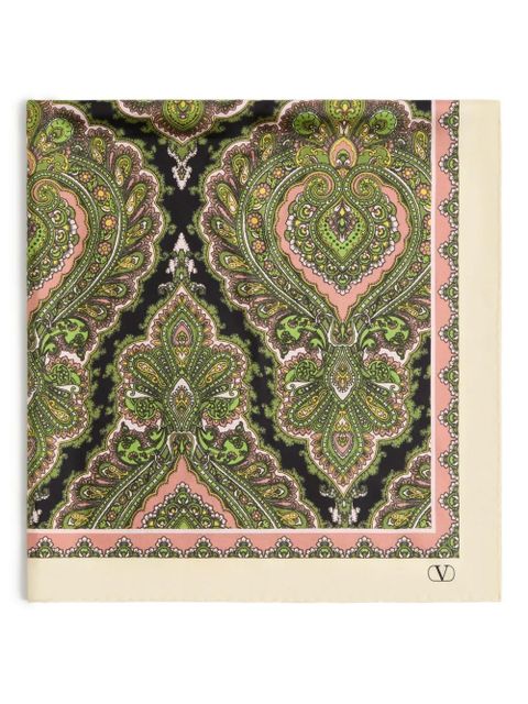 Valentino Garavani silk scarf - Neutrals